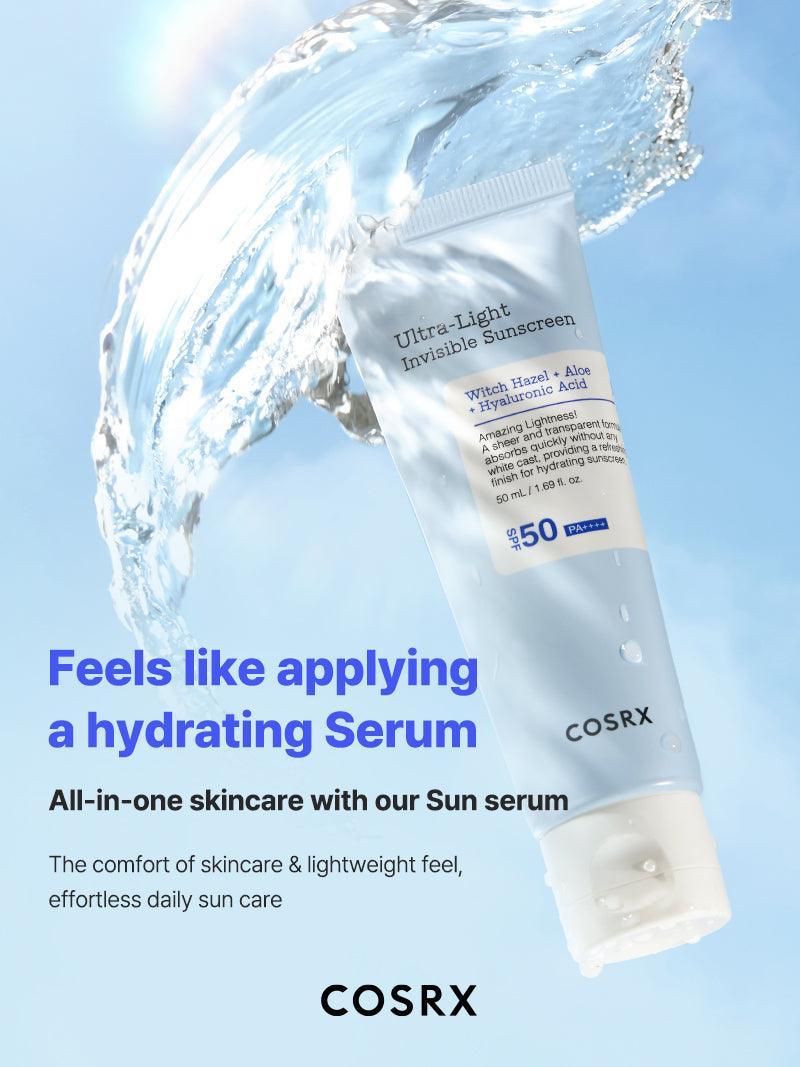 COSRX Ultra-Light Invisible Sunscreen SPF50 - 50ml